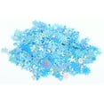 thumbnail image 2 of Confeti con forma de flor, lentejuelas con purpurina, lentejuelas para fiesta, boda, suministros de decoración (azul colorido), 2 of 8