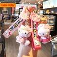 thumbnail image 4 of LLavero de Anime Kawaii Sanrio Hello Kitty, soporte colgante, llavero de coche, bolsa de teléfono móvil, joyería colgante, regalos para niños, 4 of 4