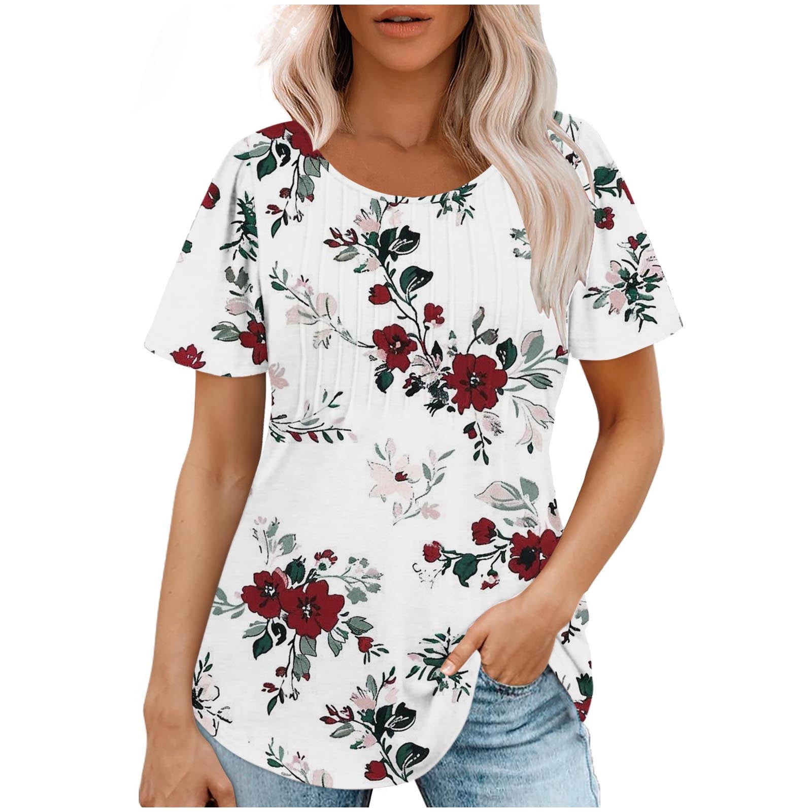 My Orders Cute Summer Tops for Women Floral Women Blouses for Work Short Sleeve My Orders Placed Recently By Me Fashion Tops for Women Trendy Summer Shirts for Women