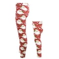 thumbnail image 3 of Unique Baby Womens Mommy And Me Matching Christmas Leggings (Md, Red), 3 of 5