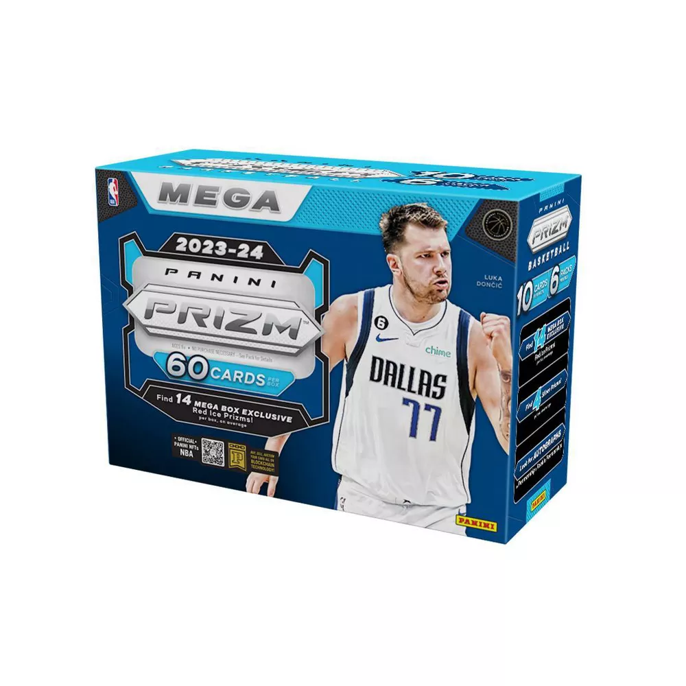 Panini 2023-24 NBA Prizm Basketball Trading Card Mega Box Panini 2023-24 NBA Prizm Basketball Trading Card Mega Box