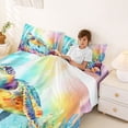 thumbnail image 3 of Erosebridal Watercolor Turtle Animals Queen Sheet Sets,3D Ocean Shell Coral Bed Set For Men Women 4-Piece, 3 of 6