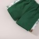 thumbnail image 5 of Ropa Para Bebés, Ropa Para Niños Pequeños, Chaleco De Verano, Top Estampado, Pantalones Cortos De Color Sólido, Conjunto De Dos Piezas Verde Odeerbi LM103-10504, 5 of 9