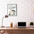 thumbnail image 2 of Stupell Industries Fashion Designer Makeup Inspiring Word Watercolor Framed Wall Art by Amanda Greenwood, 2 of 8