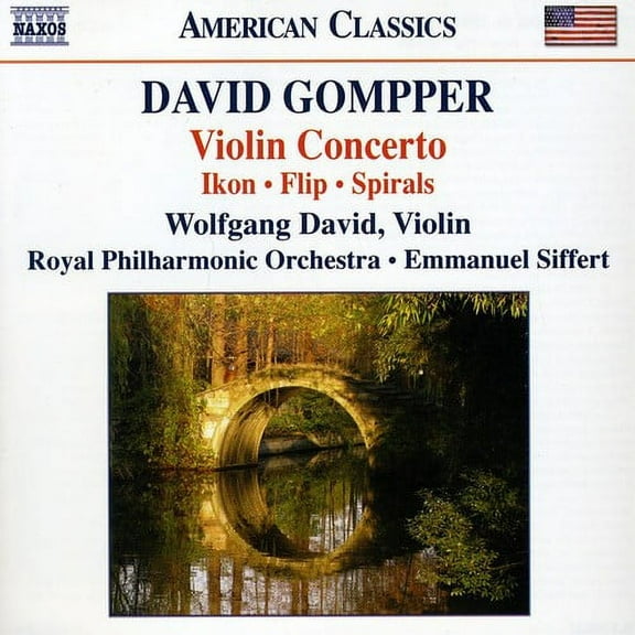 Wolfgang David - Violin Concerto / Ikon / Flip / Spirals - Music & Performance - CD