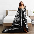 thumbnail image 4 of Blanket Throw Bedding Room Decor Flannel Blankets for Bed Sofa Warm Blankets 60"x50", 4 of 6