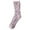 Purple, variant on HNMKIU Women's Thermal Lined Socks Cozy Winter Sleeping Footwear For Indoor Outdoor Comfort And Warmth Green,One Size