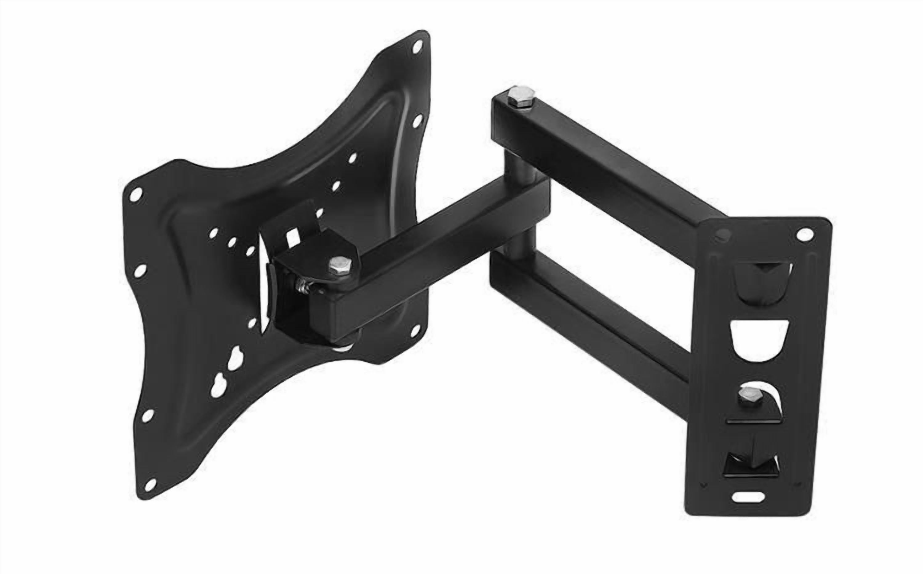 TV Swivel Wall Mount - TV Stand with Arm - 14-55 Inch Black