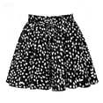 thumbnail image 5 of XIAONU Spot Print Skort for Women Elastic High Waist Side Pockets Relaxed Fit Bottoms, 5 of 5