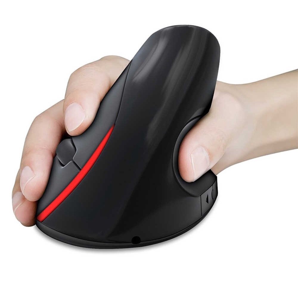 5D 2.4GHz Wireless Drahtlose Ergonomic Vertical Optical Mouse Maus 1600