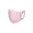 Pink, variant on 3D Cute Face Masks 60 Count Disposable Face Masks for Adults Fashion Flat-Fold Design, Extra Breathing Space for All-Day Wear White