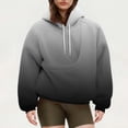 thumbnail image 4 of NMMUED Pet Carrier Hoodie Plain Hoodies for Women Pet Carrier Sweatshirt Oversized Hoodie Cat Pouch Hoodie Womens Long Sleeve Tops Sweatshirt with Dog Pouch Black XXL, 4 of 7