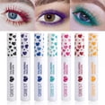 thumbnail image 1 of 7 Colors Colorful Mascara Rainbow Colorful Waterproof Mascara 3D Fiber Lash Mascara Volume Eye lash, 1 of 7