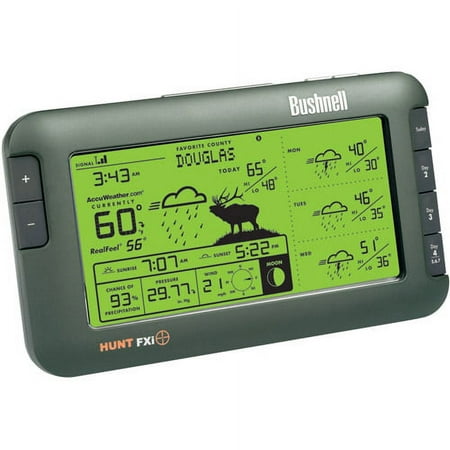 Bushnell HuntFXi 7-day AccuWeather Forecaster w/ USB Transmitter & Moon Phase 96