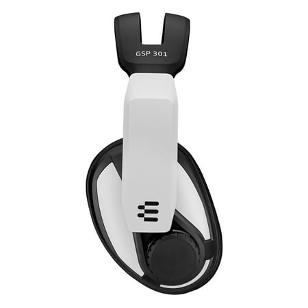 EPOS - GSP 301 Closed Acoustic Gaming Headset with noise canceling microphone - Black & White