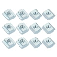 thumbnail image 1 of Uxcell Sliding T Nuts, Hammer Head Fastener Nut Thread t Slide Drop in Nuts for European Standard Aluminum Extrusion M10, 1 of 7