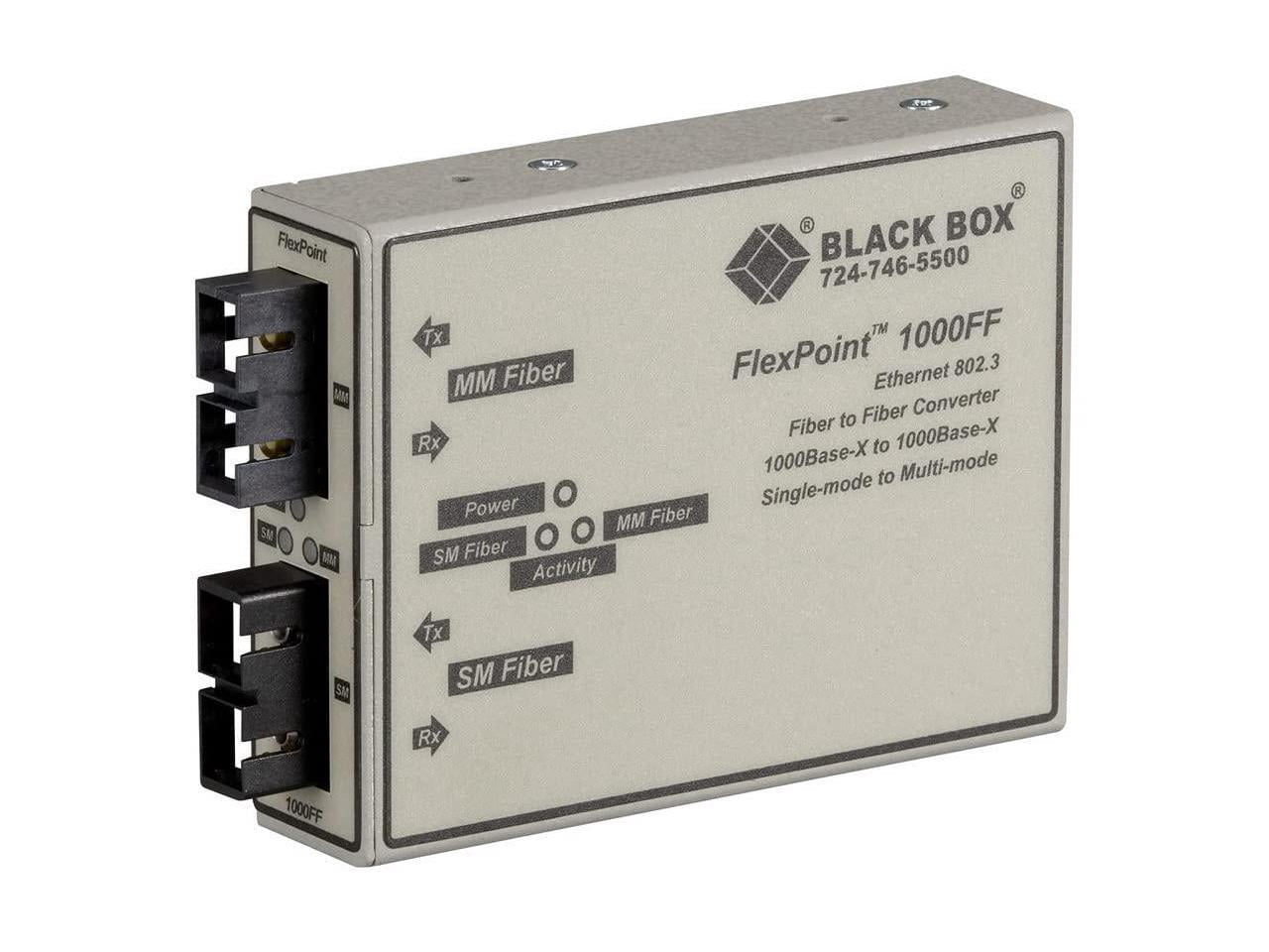Black Box FlexPoint T1/E1 to Fiber Converter - Thumbnail 2