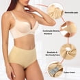 thumbnail image 3 of VASLANDA Women Padded Butt Panties Seamless Butt and Hip Enhacncer Mid-waisted Shaper Underwear, 3 of 7