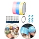 thumbnail image 3 of 3 piezas de cintas adhesivas divertidas para enrollar bolas, color caramelo, transparentes para niños Azul Rosa Amarillo, 3 of 6