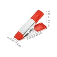 thumbnail image 2 of OUNONA 20Ud Pinzas Multifunción Metálicas Pequeñas Para Lámparas Color Rojo Con Material Galvanizado, 2 of 8