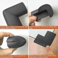 thumbnail image 4 of [8 Pack] Table Corner Protector, Soft Foam Corner Protector Baby Safety Right Angle Anti-Shock Corner Protector for Tables and Any Sharp Furniture(No, 4 of 4