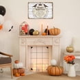 thumbnail image 5 of Halloween Vintage Sign, American-style Metal Tin Sign Wall Decor, Retro Sign for Home Living Room Bedroom Halloween Decor Gifts - 8x12 Inch, 5 of 5