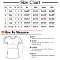 thumbnail image 3 of Timegard Womens Tops Ruffle 3/4 Sleeve Crewneck Comfy Tunic Top Casual Solid Color Blouse Summer Fashion, 3 of 8