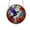 D, variant on Beforeyayn Colorful Acrylic Puzzle Pendant, Decorative puzzle pendant for home and garden, great for Novellyweds, balcony rails, and bright outdoor art installations.