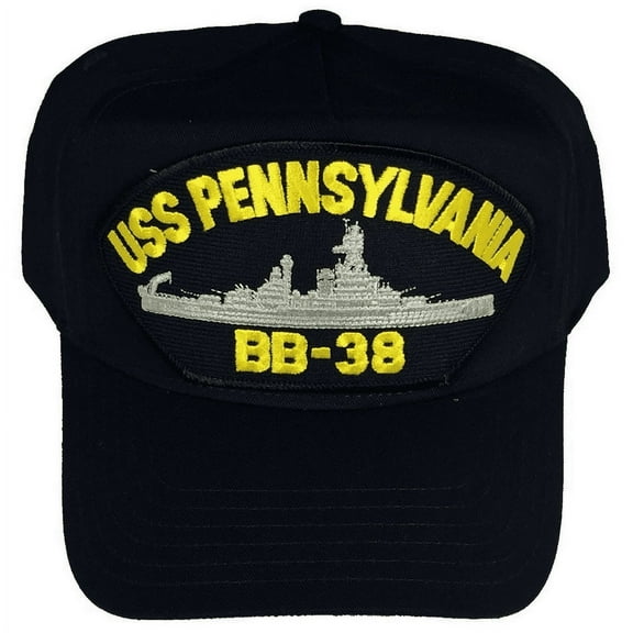 USS PENNSYLVANIA BB-38 HAT USN NAVY SHIP LEAD CLASS BATTLESHIP SUPER DREADNOUGHT