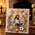 thumbnail image 5 of DIY Jesus Pearl Art Kit 3D Bead Painting Relaxing Craft for Adults, Christian Stress Relief Activity Faith Home Decor, 12×12in, 5 of 7