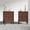 Brown, variant on HLR 20" Mid Century Nightstands Set of 2 with Drawers, Wood Brown Bedside Table End Table for Bedroom