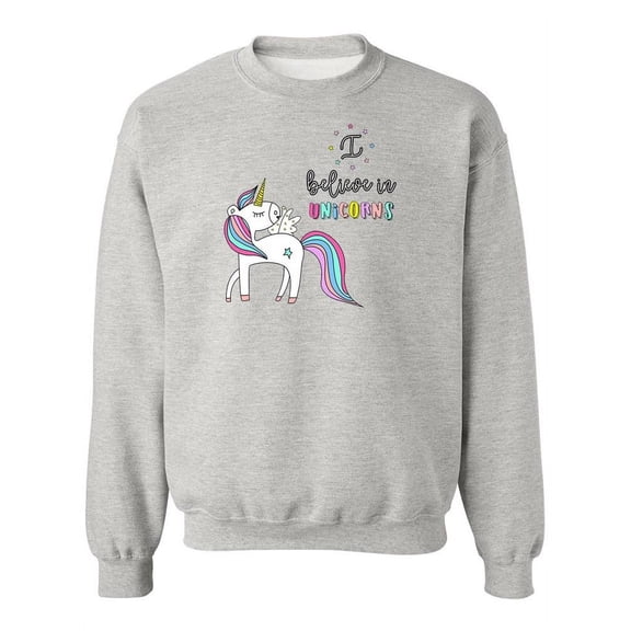 Beautiful Unicorn With Quote. Sweatshirt Women -Image by Shutterstock, Female Small