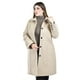 thumbnail image 1 of Abrigo recto con botones frontales Roman Fashion /Tallas Extras, 3014 (Beige) beige 36, 1 of 6