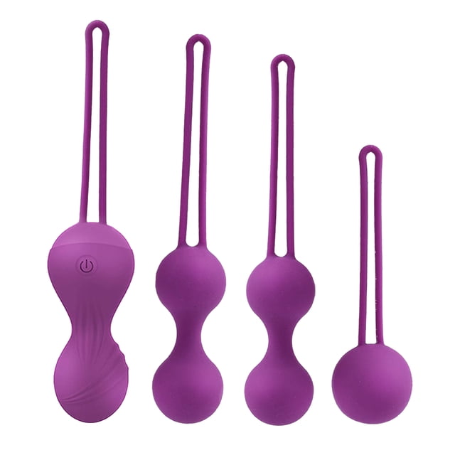 Entrenador de suelo pélvico, 4 piezas de bolas de Kegel para mujer, bola de Kegel, bola de ejercicio Kegel, funcionamiento suave