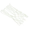 thumbnail image 1 of Unique Bargains 9.84' Luminous Basketball Net Replacement 8 Loops Portable Outdoor Hoop Goal Mesh, White, 1 of 6