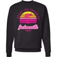 thumbnail image 2 of Inktastic Summer Enjoy the Sunshine Jacksonville Florida in Pink Adult Sweatshirt, 2 of 4