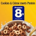thumbnail image 3 of Cheerios Protein Cereal, Cookies and Crème, 8g Protein, Family Size, 15 oz, 3 of 15