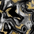 thumbnail image 2 of Carson, Danielle 20x20 White Modern Wood Framed Museum Art Print Titled - Agate Noir II, 2 of 4