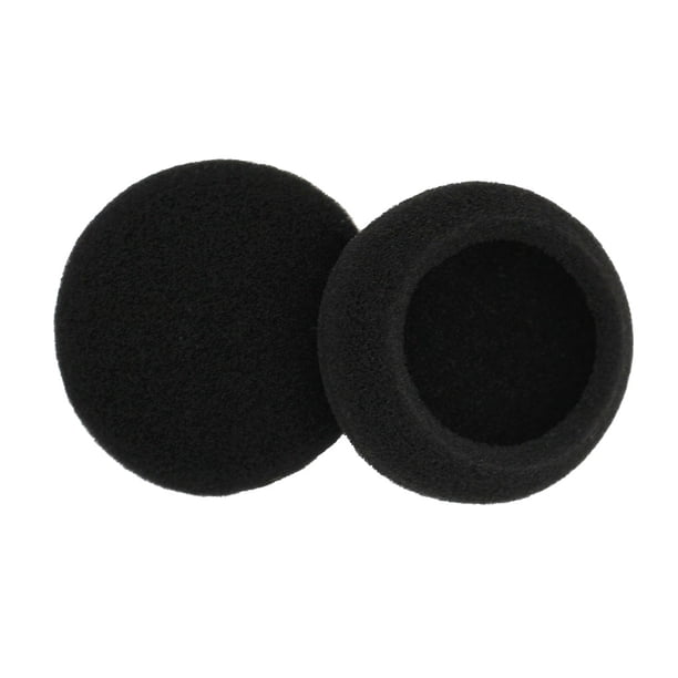 Seitruly 1 par de auriculares, almohadillas para los oídos, almohadillas para los oídos para juegos montadas en la cabeza redonda, protección auditiva, Relojes inteligentes 65 mm