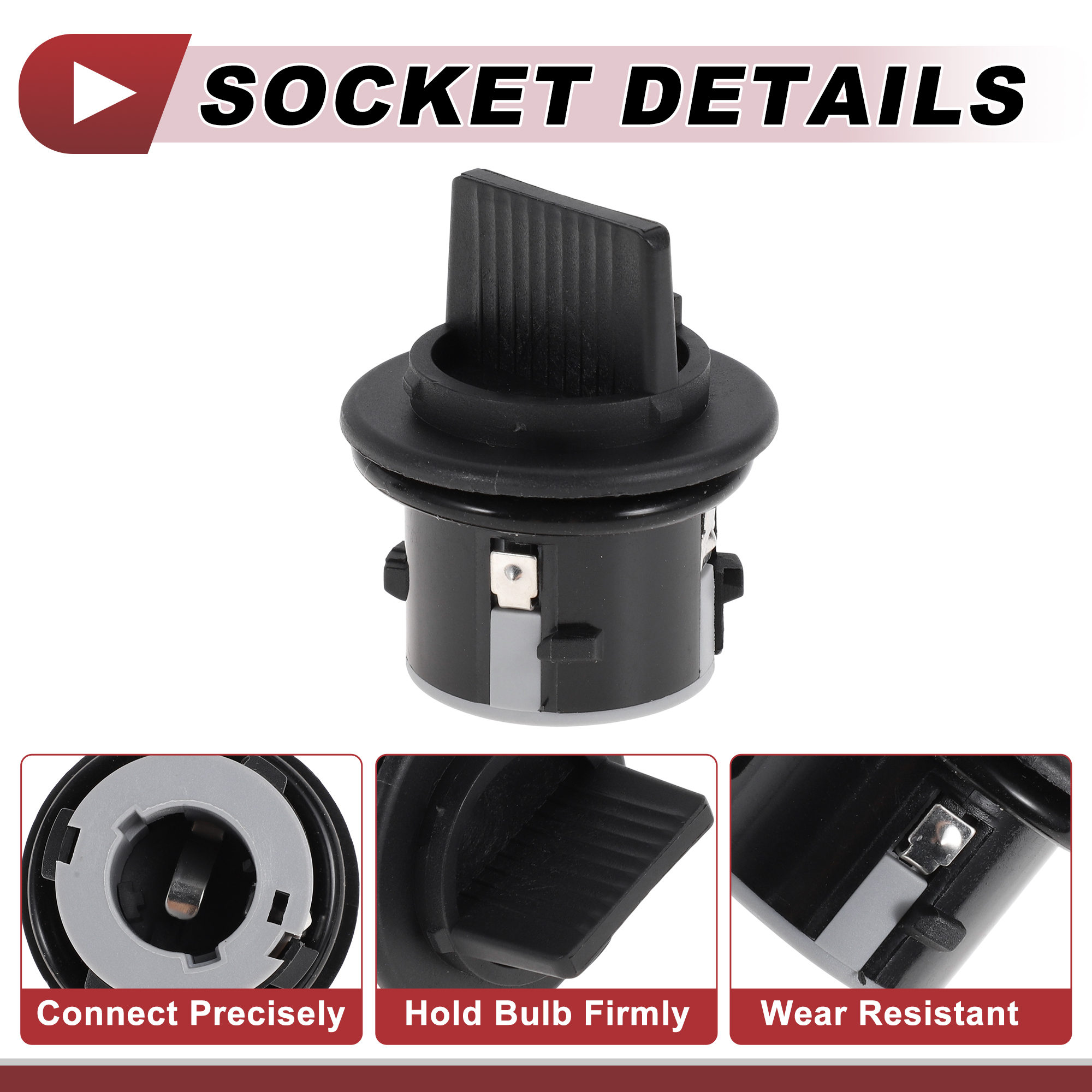 Unique Bargains Front Turn Signal Light Socket for Hyundai Santa Fe 2013-2016