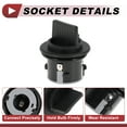 thumbnail image 4 of Ofertas Únicas 2 Pcs Zócalo de Luz de Señal de Giro Frontal para Hyundai Santa Fe 2013-2016 No.92161-3R010/921613R010 Conector de Bombilla, 4 of 7