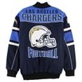 thumbnail image 3 of Chaqueta universitaria de Cierre completo NFL para hombre azul XXX-Large, 3 of 3