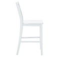 thumbnail image 4 of Powell Stacie 25" Indoor Wood Counter Stool, White, 4 of 14