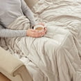 thumbnail image 3 of Sleep Philosophy Mink to Microfiber Weighted Blanket - 60x80"-17lbs, 3 of 8