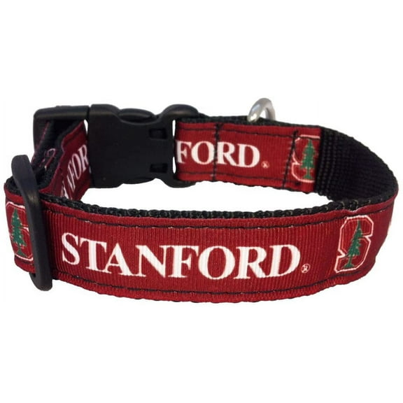 Brand New Stanford Pet Dog Collar(X-Small), Official Cardinals Logo/Colors