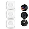 Nano Rubber Pad Mobile Phone Holder Sticker Universal Phone Car No Trace Multi-Function Gel Pad Square Pack of 3PCS