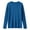 Blue, variant on Ozmmyan Womens Crew Neck Sweater for Womens Long Sleeve Ribbed Knit Relaxed Fit Casual Solid Sweater Top Fall Winter