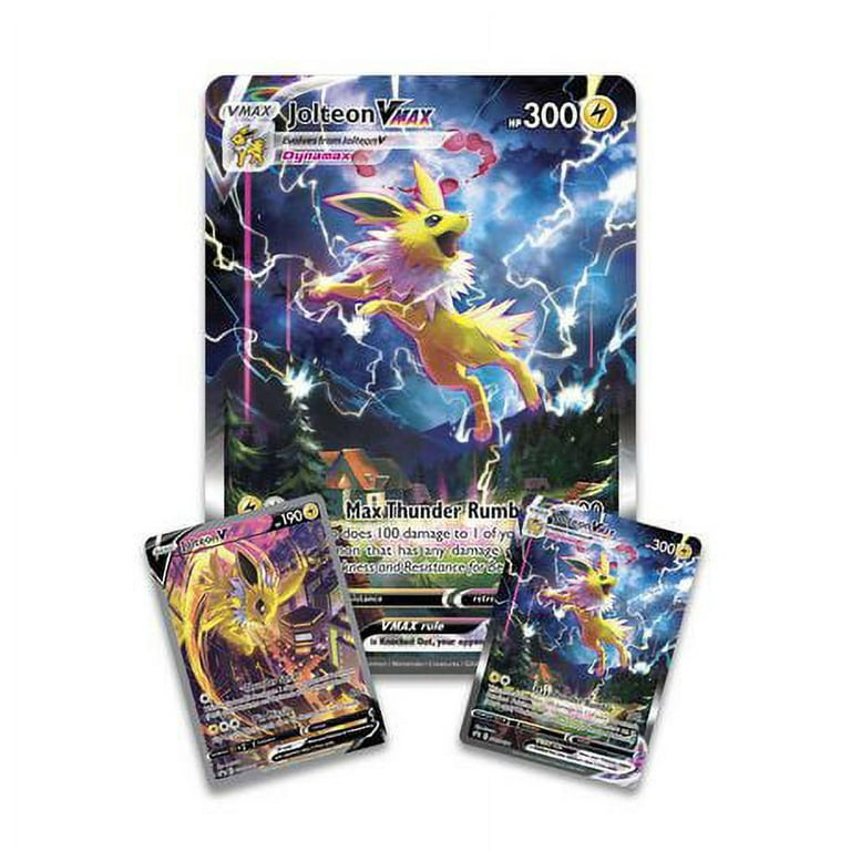 Pokémon Trading Card Games: Jolteon VMAX Premium Collection Box