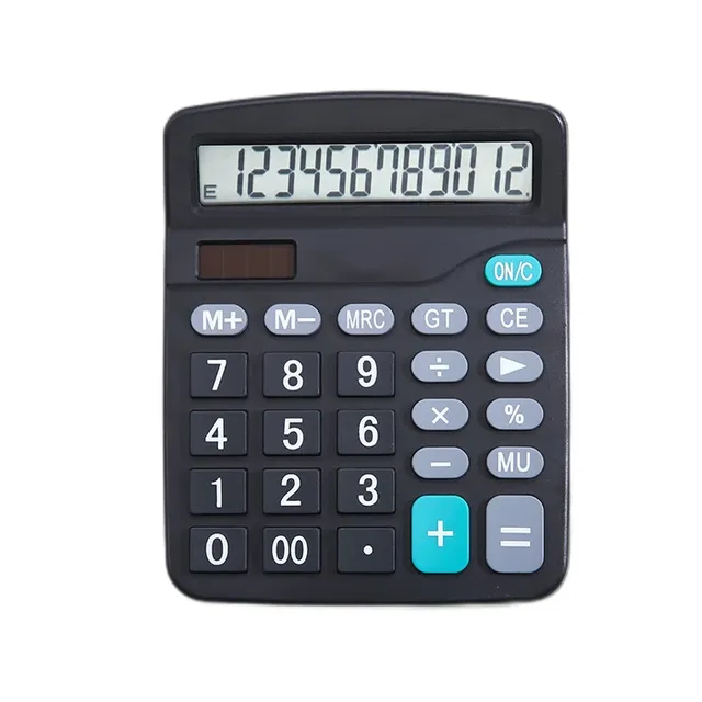 Calculatrice 12 Chiffres Colorée Pour Filles – Portable, Silencieuse, écran Large, Parfaite Pour école, Bureau Ou Maison - 6