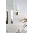 thumbnail image 6 of CLI-231-PN Crystorama Lighting Clifton - One Light Wall Sconce-Polished Nickel Finish, 6 of 8